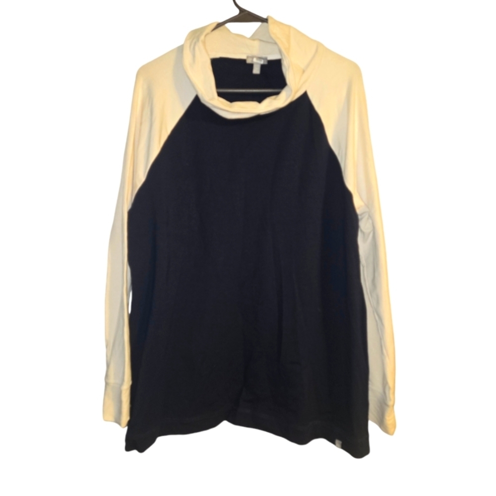 Talbots Cowl Neck Pullover Sweatshirt, Size XL